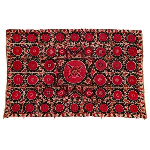 11144-antique-suzani-bukhara-hand-embroidered-textile-panel-15298483413584090592